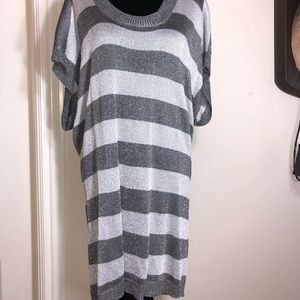 Kardashian Kollection Tops - Glittery tunic top/short dress Kardashian Kollection Tops - Glittery tunic top/short dress